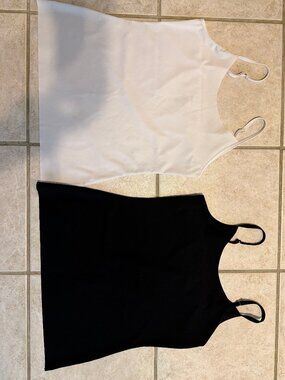 Nordstrom Invisible Edge Camisole, Set of 2, Tank Top, size Medium